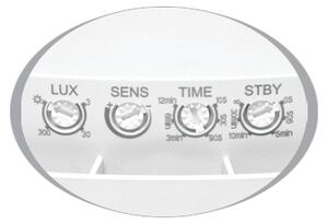 Ecolite WHST707-LED/HF - LED външно таванно осветително тяло със сензор