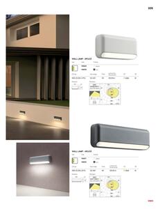 Redo 90072 - Външна LED лампа за стена SAPO 1xLED/5W/230V IP65