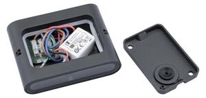 Външна LED лампа за стена FLOW 2xLED/3W/230V IP54 черна