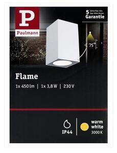 Paulmann 94329 - LED/3,8W IP44 Екстериорен аплик FLAME 230V бял