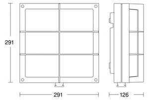 STEINEL 053031- LED Екстериорен аплик със сензор L691 LED/9W/230V IP44