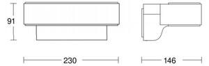 STEINEL 065706 - LED Екстериорен аплик със сензор LED/12,5W/230V IP44