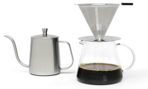 Комплект за филтрирано кафе от неръждаема стомана в сребрист цвят 500 ml Slow Coffee – Leopold Vienna
