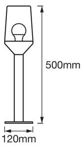 Ledvance - Екстериорна лампа CALICE 1xE27/60W/230V IP44 50 см