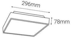 LED2 - LED Екстериорна лампа със сензор SOLO LED/16W/230V 3000/4000/6500K IP65