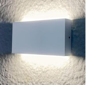 LED Екстериорен аплик CHICAGO 2xLED/5,5W/230V IP44 бял