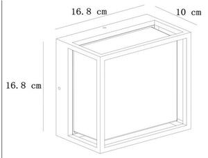 Lucide 15801/10/30 - LED Екстериорен аплик SINGA LED/10W/230V IP54