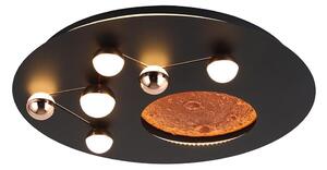 LED таванно осветително тяло MARS LED/48W/230V 3000K черно