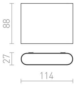 RED-Design Rendl-R12012- LED Екстериорен аплик CHOIX 2xLED/3W/230V IP54