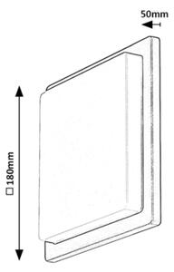 Rabalux 7204 - LED Екстериорен аплик ONTARIO LED/8W/230V IP65