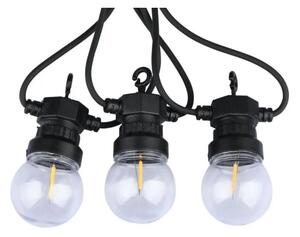 LED Екстериорни лампички STRING 5м 10xLED/0,4W/24/230V 3000K IP44