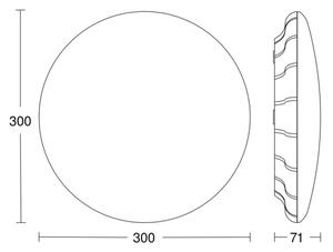 Steinel 079772- LED Плафон със сензор RS PRO S20 SC LED/15,7W/230V IP65 4000K