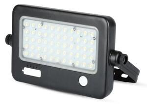 LED Димируем соларен прожектор със сензор LED/10W/3,7V 4000K IP65 + USB порт