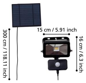 Eglo 900247-LED Слънчев рефлектор с датчик VILLAGRAPPA 15xLED/0,03W/3,7V IP44