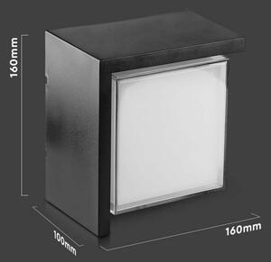 LED Екстериорен аплик LED/12W/230V 3000K IP65