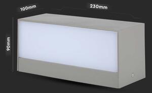 LED Екстериорен аплик LED/12W/230V 3000K IP65