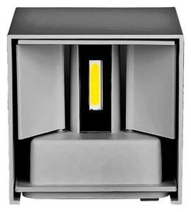 LED Екстериорен аплик LED/5W/230V 4000K IP65 сив