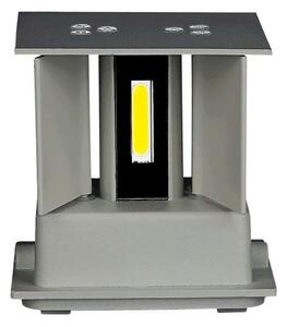 LED Екстериорен аплик LED/5W/230V 4000K IP65 сив