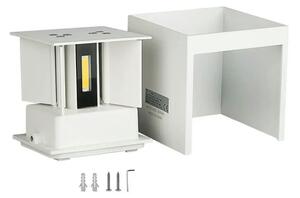 LED Екстериорен аплик LED/5W/230V 3000K IP65 бял