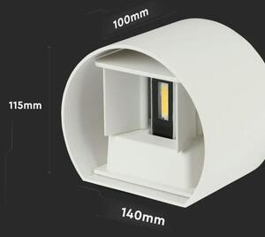 LED Екстериорен аплик LED/6W/230V 3000K IP65 бял