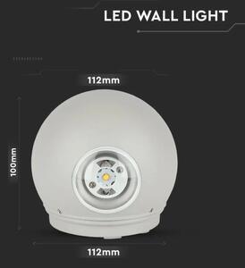 LED Екстериорен аплик LED/6W/230V 3000K IP65 сив