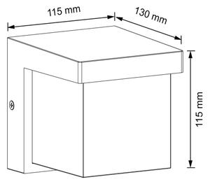 LED Екстериорен аплик MORGAN LED/10W/230V IP54