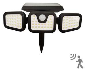 LED Соларен прожектор със сензор TRIO LED/0,6W/3,7V IP44