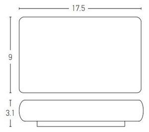 Zambelis E239 - LED Екстериорен аплик 2xLED/6W/230V IP65 антрацит