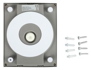 LED Екстериорен аплик LED/12W/230V 3000K IP65 сив