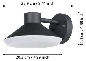 Eglo 900688 - LED Екстериорен аплик NINNARELLA 1xGU10/4,6W/230V IP44