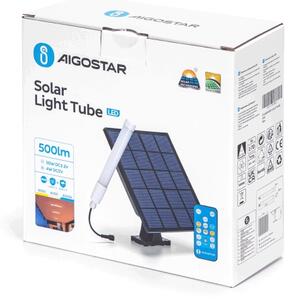 Aigostar - LED Тръба със соларен панел LED/3,2V 3000K/4000K/6500K IP65 + д.у