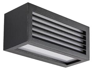 Rabalux 77100 - LED Екстериорен аплик LUBLIN LED/10W/230V IP54 черен