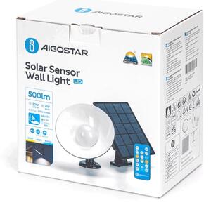 Aigostar - LED соларна лампа с сензор LED/3,2V 3000K/4000K/6500K IP65 + DO