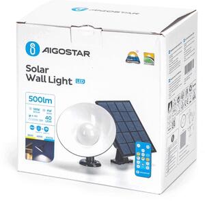 Aigostar - LED Соларен аплик LED/3,2V 3000K/4000K/6500K IP65 + д.у