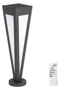 LED Соларна лампа LED/2W/3,7V IP65 3000K черен