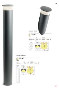 Redo 90073 - LED Екстериорен аплик ALGON LED/9W/230V IP65 черен