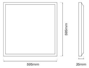 LED Панел LED/40W/230V 4000K 60x60 см