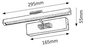 Rabalux 3640 - LED Лампа за картина PICTURE GUARD LED/5W/230V