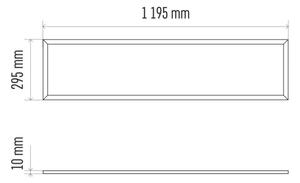 LED Панел за окачен таван PROFI LED/40W/230V