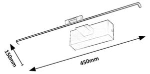 Rabalux 78001 - LED Лампа за картина GATEN LED/8W/230V 3000K 45 см