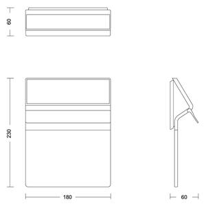 Philips - LED Соларен номер на къща ENKARA LED/0,2W/3,7V IP44