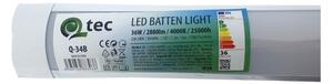LED Лампа за под кухненски шкаф QTEC LED/36W/230V 120 см бял