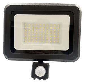 LED Екстериорен прожектор със сензор LED/50W/230V 4000K IP44 черен