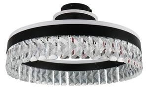 LED Димируем полилей за повърхностен монтаж LED/75W/230V 3000-6500K черен + дистанционно управление