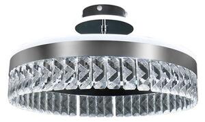 LED Димируем полилей за повърхностен монтаж LED/75W/230V 3000-6500K хром + дистанционно управление