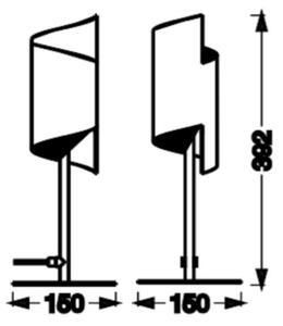 Ledvance - LED Димируема настолна лампа SMART+ DECOR TWIST LED/12W/230V Wi-Fi