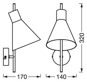 Ledvance - LED Аплик DECOR TOKIO LED/5W/230V