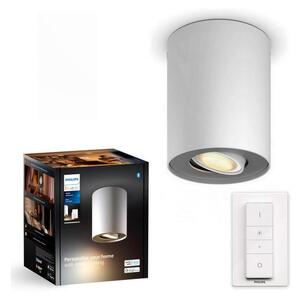 Philips - LED Димируем спот Hue PILLAR 1xGU10/4,2W/230V + д.у. бял