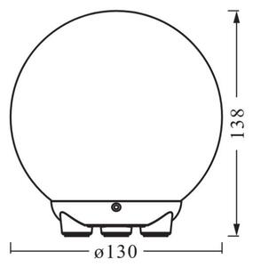 Ledvance - LED RGBW Димируема настолна лампа SMART+ MAGIC LED/2,5W/5V Wi-Fi