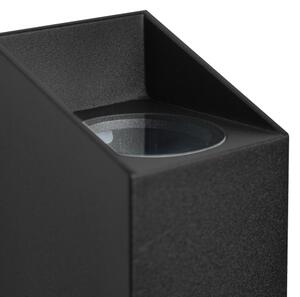 Nordlux - Екстериорен аплик NICO 2xGU10/35W/230V IP54 черен